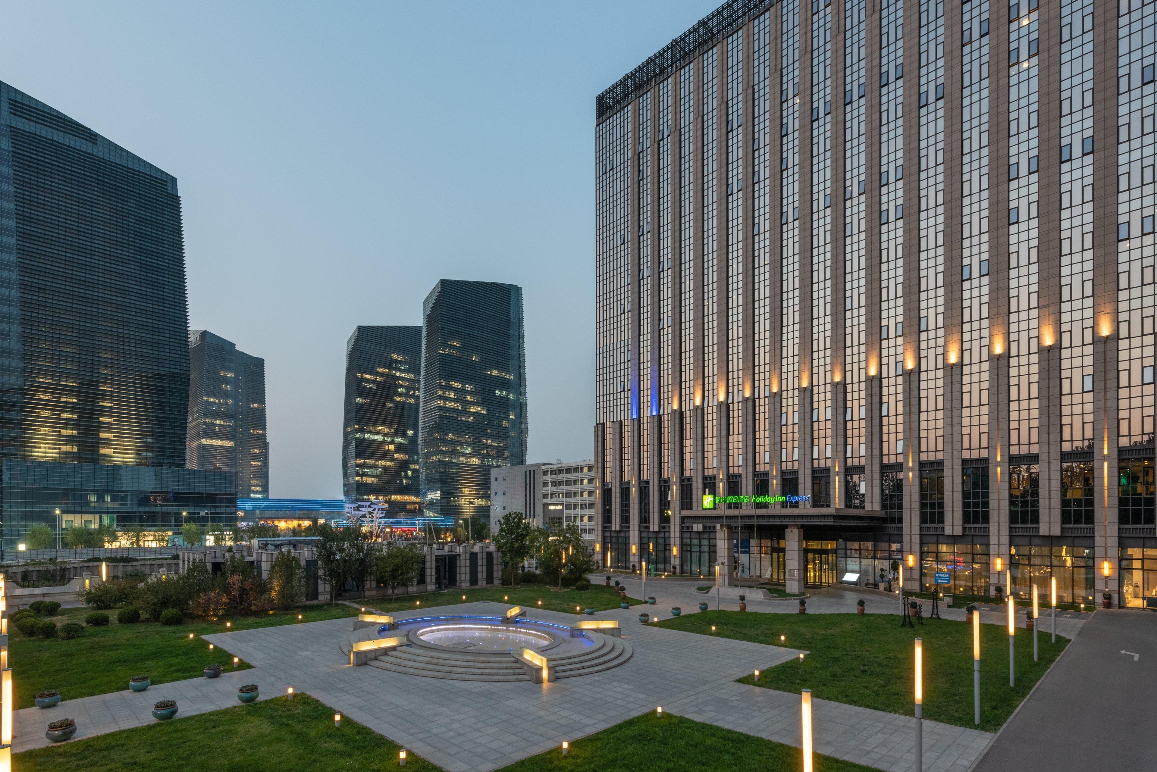 Holiday Inn Express Beijing Yizhuang By Ihg - Taxi 1 Hour To International Airport And 800 Meters To The Nearby Subway Buitenkant foto